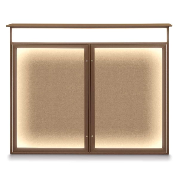 Open Faced Traditional Rounded Corkboard